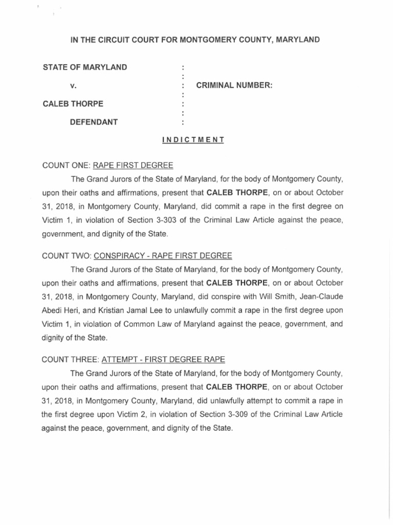 Indictment Files For Alleged Damascus High School Broomstick Hazing