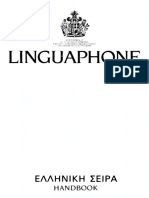 Linguaphone Greek - Handbook