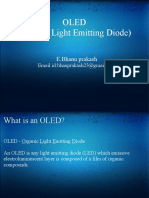 Oled (Organic Light Emitting Diode) : E.Bhanu Prakash