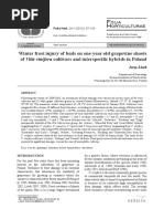 [20835965 - Folia Horticulturae] Winter Frost Injury of Buds on One-year-old Grapevine Shoots of Vitis Vinifera Cultivars and Interspecific Hybrids in Poland