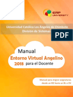 EVA - Manual de Importacion de Asignaturas BL o DV - Version 2018-1