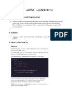 Java Learning
