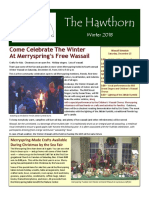 2018 Winter Newsletter