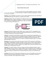 Termodinámica II - Guía TP6 - Problemas de entropía