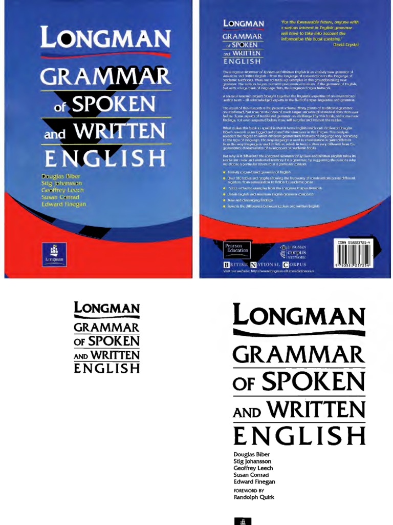 Longman Grammar of Spoken and Written English PDF | PDF