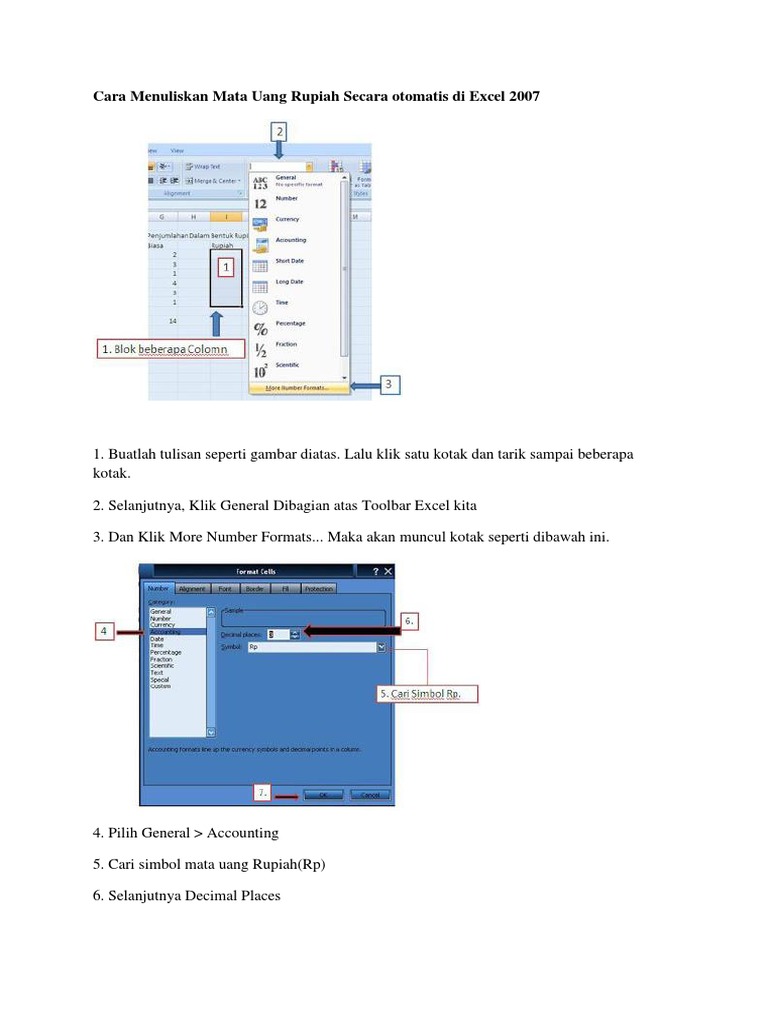 Cara Menuliskan Mata Uang Rupiah Secara Otomatis Di Word