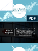 Essential hospital rooms and services