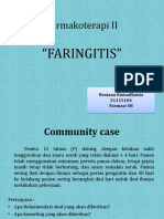 Studi Kasus Faringitis Pada Anak