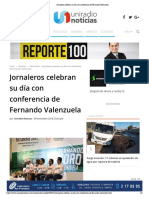 29-11-18 - UNIRADIO - Jornaleros celebran su día con conferencia de Fernando Valenzuela