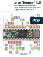 Teensy 3.5 Pins Card8a - Rev2 PDF