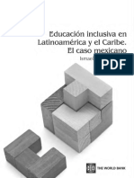 Educación inclusiva en Latinoamérica y el Caribe