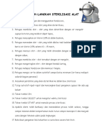 Checklist Sterilisasi Alat Igd