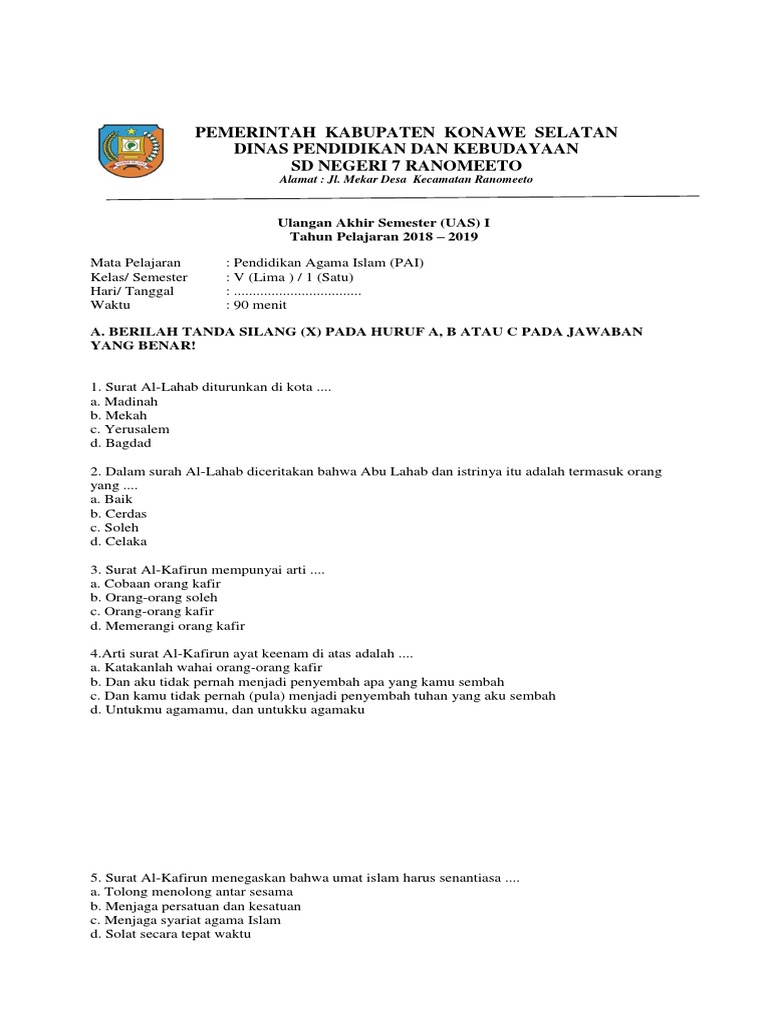 Download 50+ Contoh Surat Surat Al Kafirun Menegaskan Bahwa Umat Islam Harus Senantiasa Terbaru Gratis