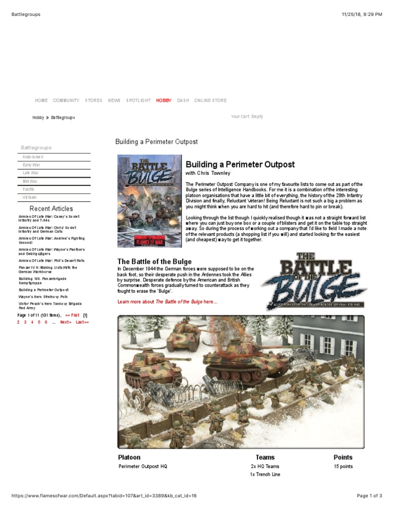 Building An Outpost | PDF | Trench Warfare | Platoon