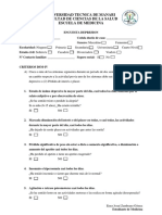 Encuesta de Depresion