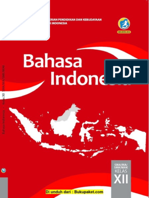 Buku Siswa Bahasa Indonesia Sma Kelas 12 Edisi Revisi 2018