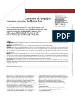 A Comprehensive Examination of Topographic Thickness of Skin in The Human Face