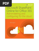 Microsoft SharePoint Online For Office 365 Administering and Configuring For The Cloud 1st Edition 2015 (PRG)