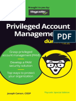 Privileged Account Managment for Dummies Wiley and Thycotic