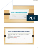 Two Phase Method