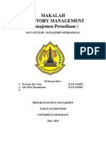 MAKALAH INVENTORY MANAGEMENT Manajemen P