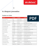 Centros médicos Lima chequeos