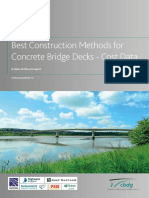 CBDG TG 14 - Best Construction Methods for Concrete Bridge Decks - Cost Data