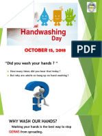 Global Handwashing Day 2018 Powerpoint Presentation