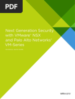 Next Generation Security With Vmware NSX and Palo Alto Networks Vm-Series