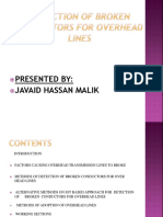 Factors & Detection Methods for Broken Overhead Transmission Line Conductors