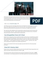 Cheat Left 4 Dead PC Lengkap Kumpulan Cheat Kode Games