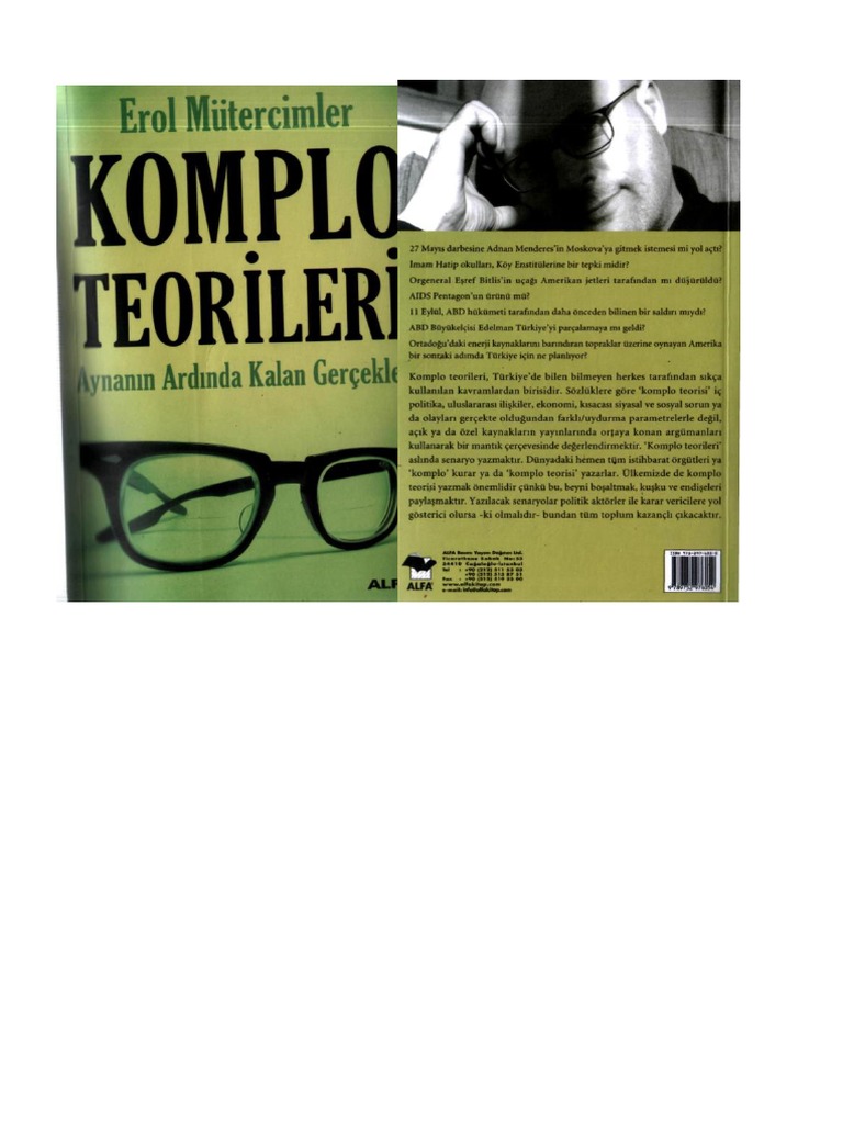 erol mutercimler komplo teorileri pdf