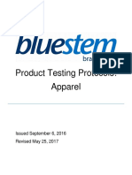 Bluestem Product Testing Protocols Apparel