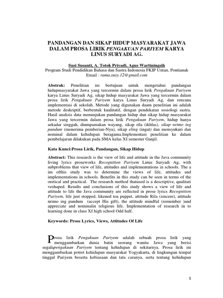 Artikel Susi Pdf