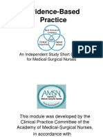 Evidence-Based Practice: An Independent Study Short Course For Medical-Surgical Nurses