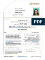 Fatma Mahmoud Elmetwalli Zaher: Test Information تﺎﻣوﻠﻌﻣ رﺎﺑﺗﺧﻻا
