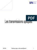 Les Transmissions Optiques