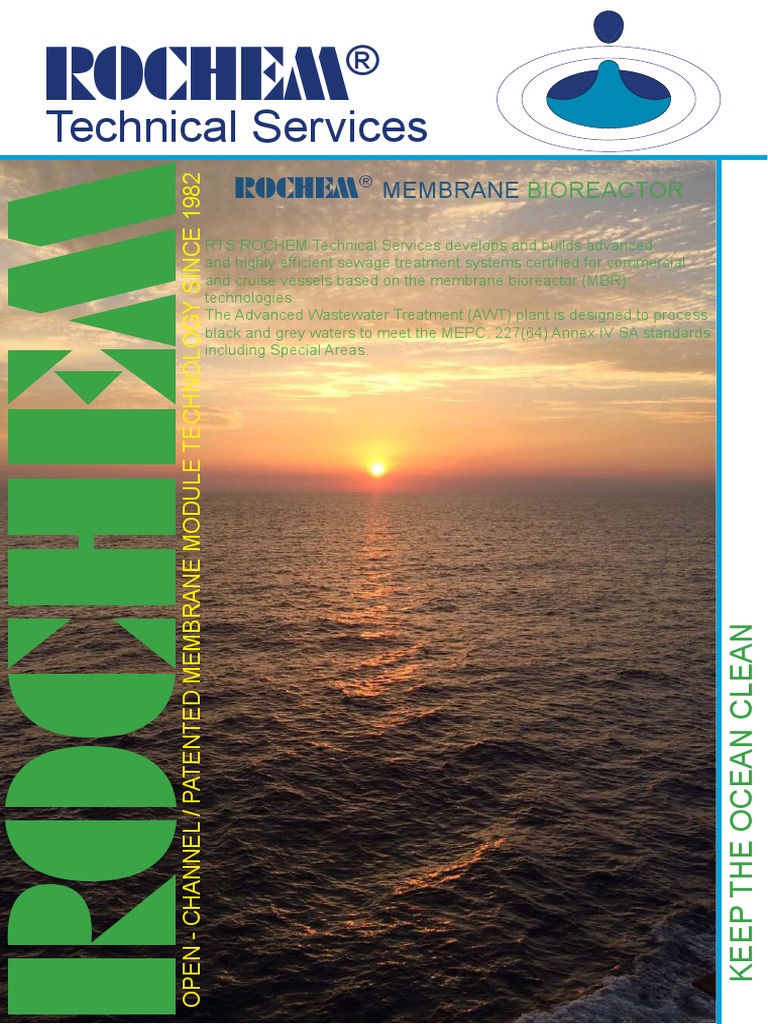 Technical Services: Rochem | PDF | Membrane | Sewage Treatment