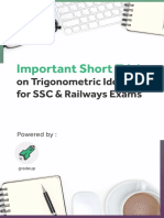 Trignometry For SSC