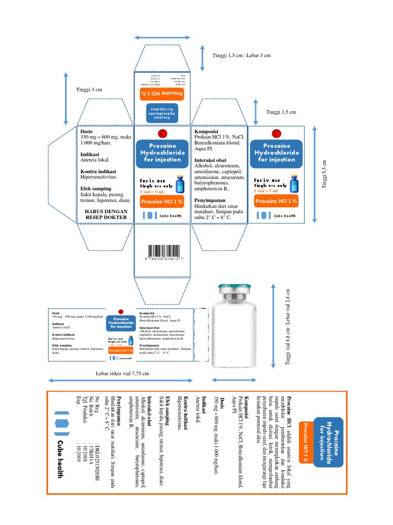 Kemasan Procain HCL Print | PDF