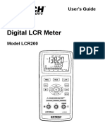 Digital LCR Meter: User's Guide