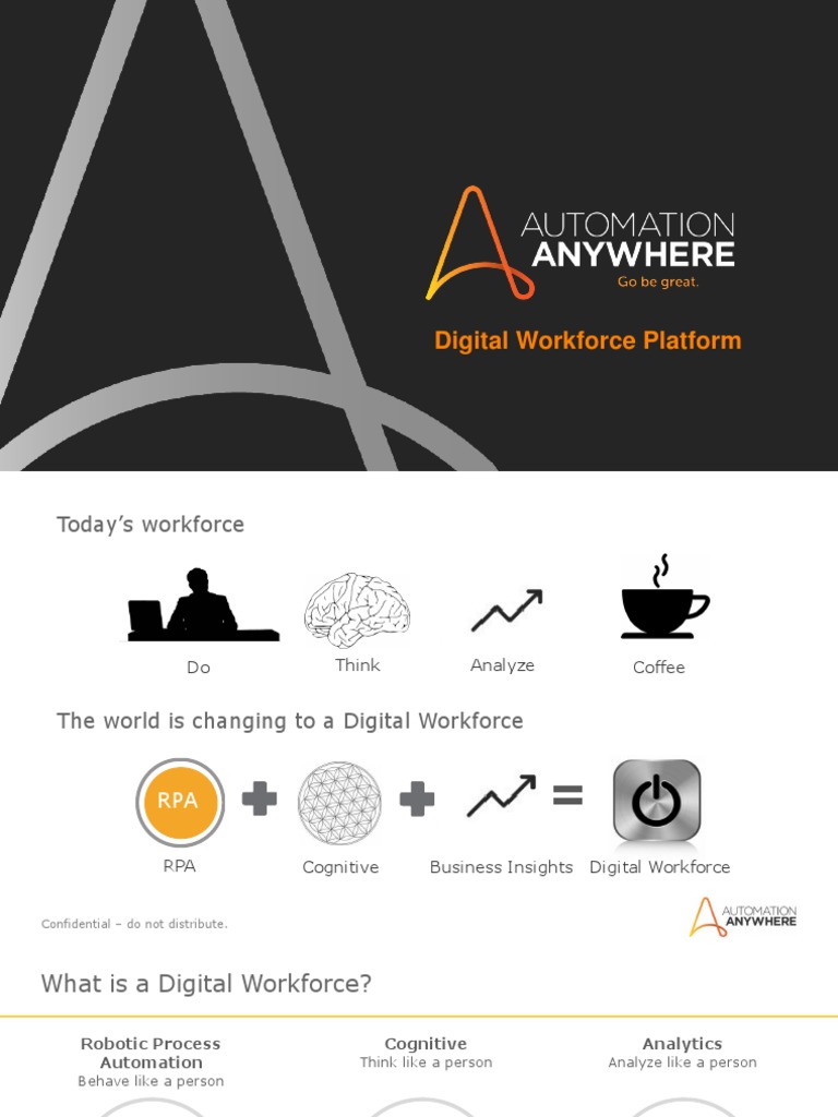 Automation Anywhere Digital Workforce Platform | PDF | Analytics ...