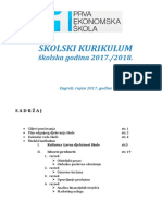 Skolski Kurikulum - Sk. God. 2017-18