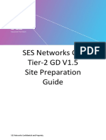 SES Networks GSI Tier-2 GD V1.5 Site Preparation Guide - MAN - GSI - 004 - Rev - 2.0