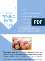 Proses Pembuatan Tepung Putih Telur