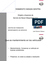 Curso Sentra Mantenimiento