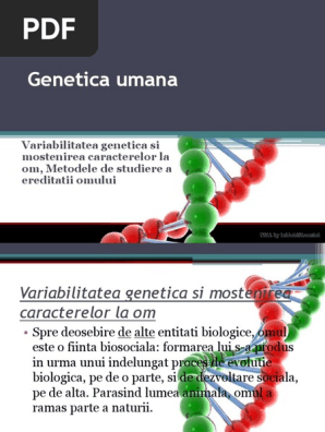 Genetica Umana