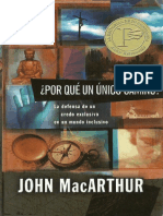 John Macarthur - Porque Un Camino Unico PDF