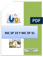 NIC SP 19 y 31 Provisiones y Pasivos Contingentes