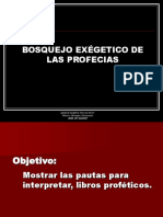 EXEGESIS DE LAS PROFECIAS - Juan G.ppt